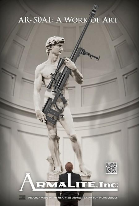 美广告让大卫雕像持枪宣扬惹恼意大利民众